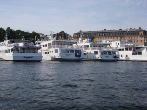 Stockholm Harbor/Waterway.